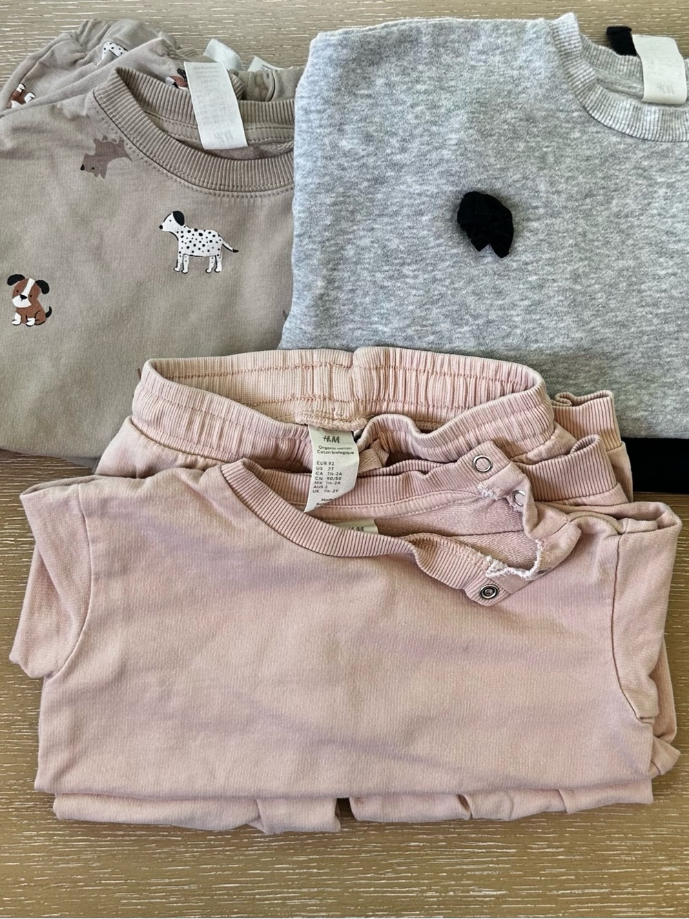 H&M TODDLER SWEATSUIT SET